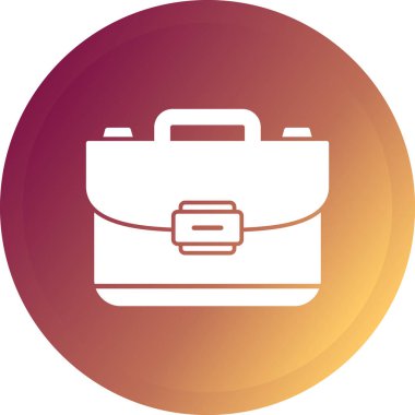 Evrak Çantası'nı web simgesi, vektör çizim