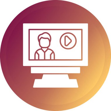 Seo simgesinin vektör illüstrasyonu