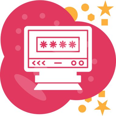 bilgisayar fare simgesi vektör illüstrasyonu