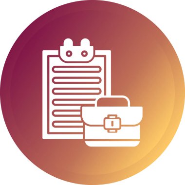 Belge simgesinin vektör illüstrasyonu