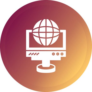 genel web simgesi vektör illüstrasyonu