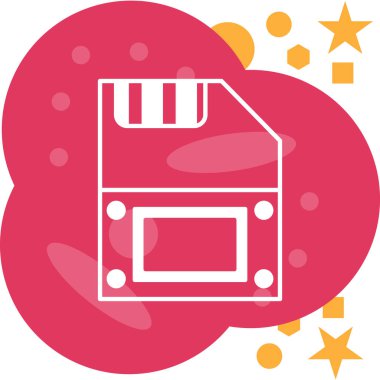 Para makinesi. Web simgesi basit illüstrasyon