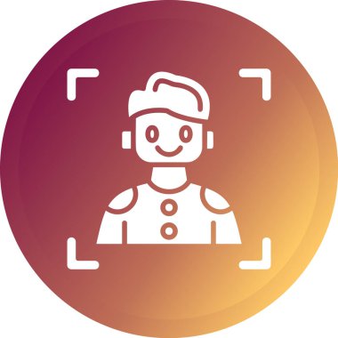 Modern simgenin vektör illüstrasyonu