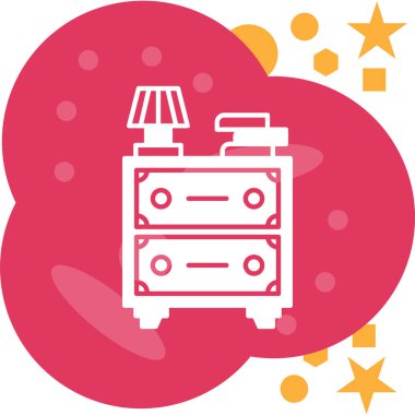 hava lokomotif simgesi, basit vektör illüstrasyonu