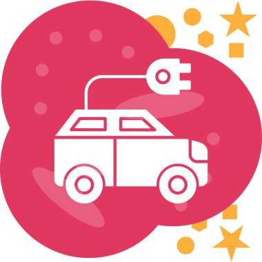 Vektör araba simge tasarlamak