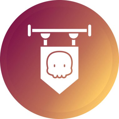 vektör Cadılar Bayramı ikonu illüstrasyonu