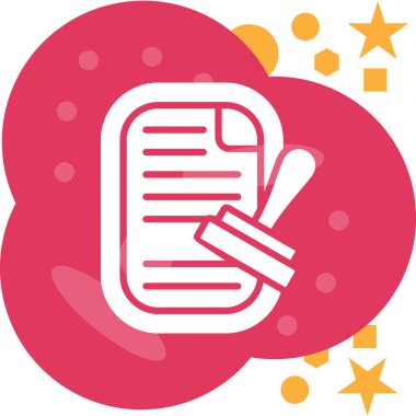 kitap simgesi, vektör illüstrasyonu