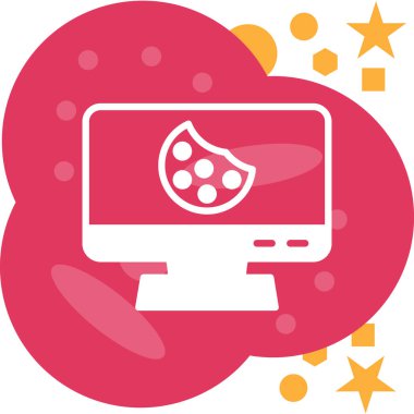 yiyecek çevrimiçi gıda vektör illüstrasyonu