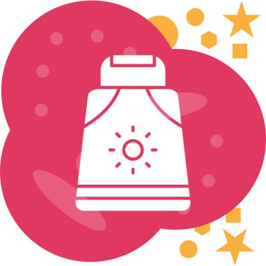 şişe simgesi, vektör illüstrasyonu, tasarım