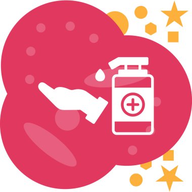 El yıkama vektörü simgesi