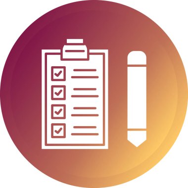 Belge simgesinin vektör illüstrasyonu