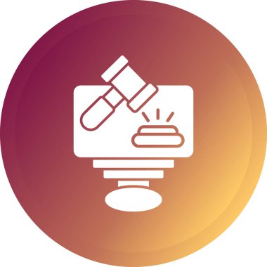 Modern simgenin vektör illüstrasyonu