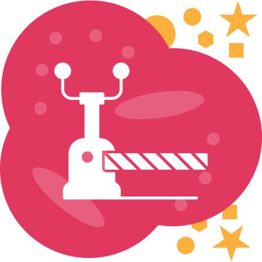 robot. Web simgesi basit tasarım