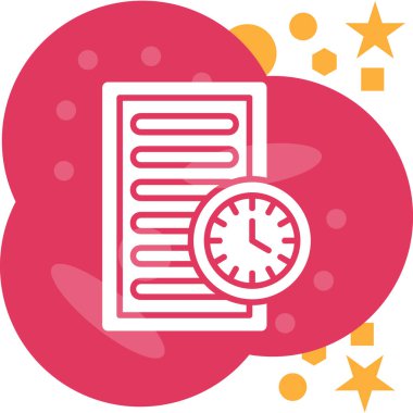 Takvim simgesinin vektör illüstrasyonu