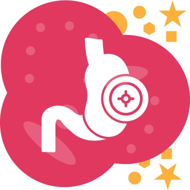 Basit vektör simgesi, hapların çizimi