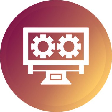 seo modern simgesinin vektör illüstrasyonu