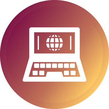 bilgisayar simgesi vektör illüstrasyonu