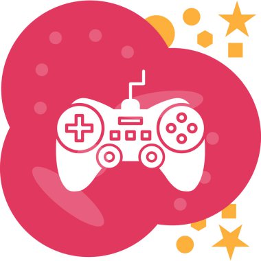 Joystick vektör simgesi modern illüstrasyon
