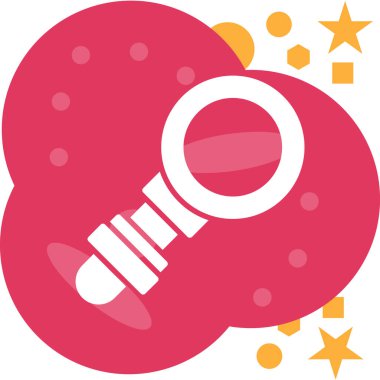 bebek fier ikonu. vektör.