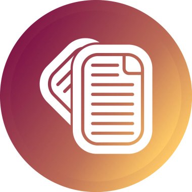 Çemberdeki modern uzun gölgenin vektör simgesi