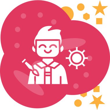 Hoş çocuk vektör çizim