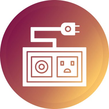 Modern b 'nin vektör illüstrasyonu simge unsurundan yoksun