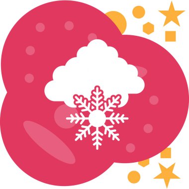 bulut simgesi, vektör illüstrasyonu