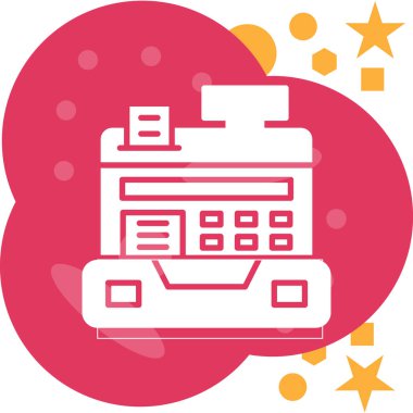 makine makine simgesi vektör çizimi