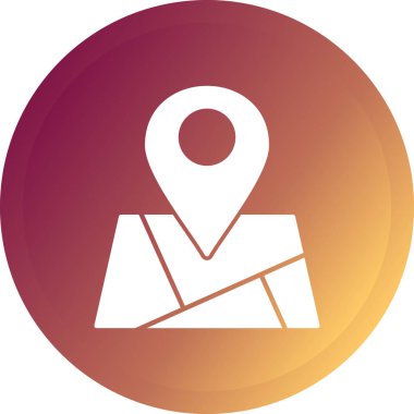 gps simgesi, vektör illüstrasyonu