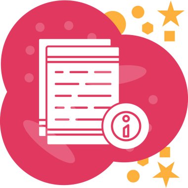 Rozet simgesi, vektör illüstrasyonu, tasarım