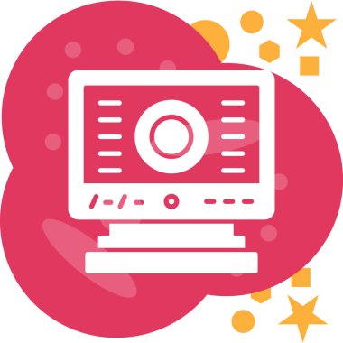 video simgesi. vektör çizim