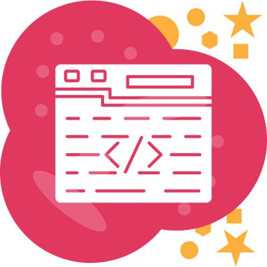Vektör içinde web geliştirme modern simgesi