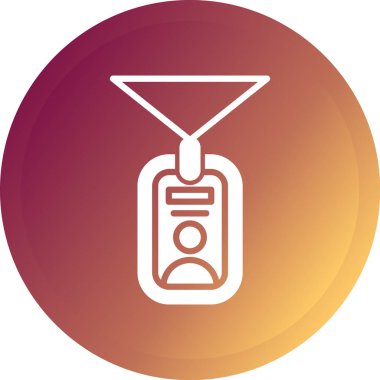 Modern simgenin vektör illüstrasyonu