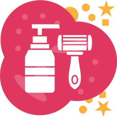 Saç kurutma makinesi, modern ikon, vektör illüstrasyonu