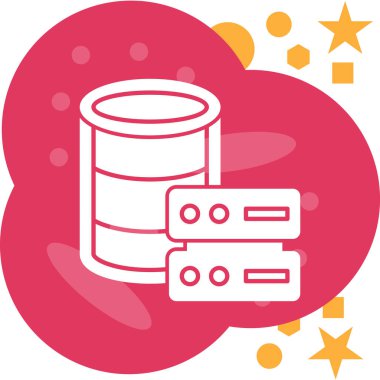 Veritabanı Sunucusu. Web simgesi