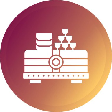 Gıda simgesinin vektör illüstrasyonu