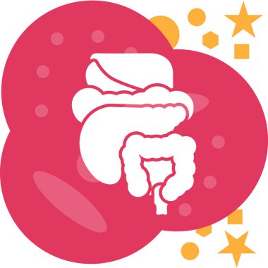 Kanser kanseri insan ikonu ana hatlarıyla doldurulmuş