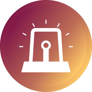 Benzersiz dairesel testere vektör simgesi