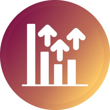 güzel istatistik vektör çizgisi simgesi