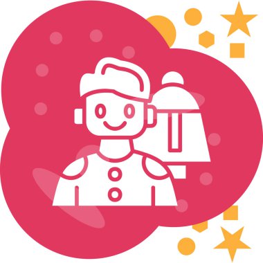 Avatar adam, noel şapkası takan adam, noel şapkası, noel yıldızı