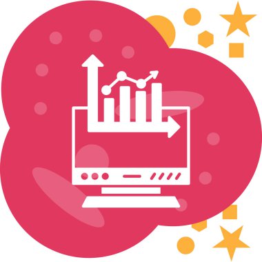 seo modern simgesinin vektör illüstrasyonu