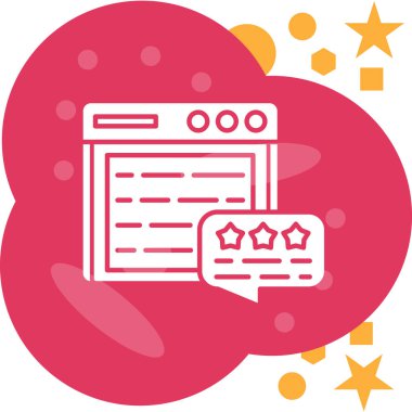 Bulut hesaplama simgesi vektör illüstrasyonu