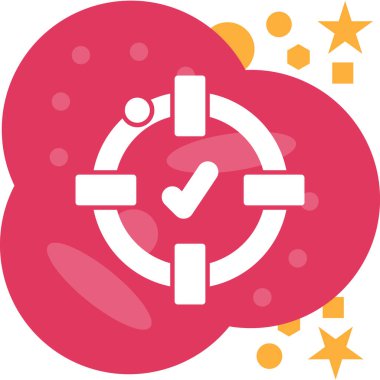 Modern bir simgenin vektör illüstrasyonu