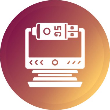 Modern b 'nin vektör illüstrasyonu eksik simgesi