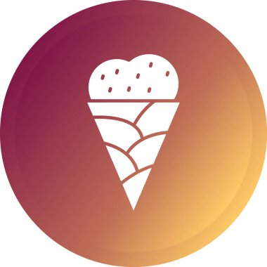 Dondurma. Basit resimleme