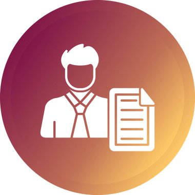 İş ve finans simgesinin vektör illüstrasyonu