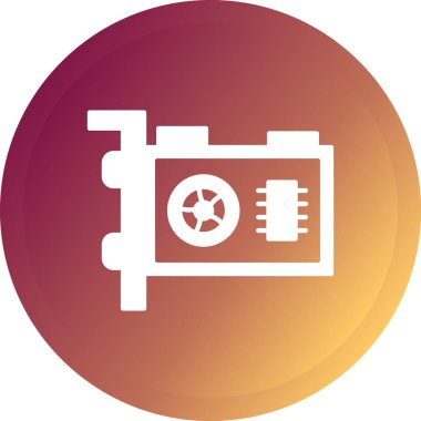 Basit vektör simgesi, usb kablosunun çizimi