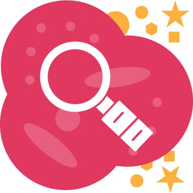 Şirin bir çiçeğin vektör çizimi