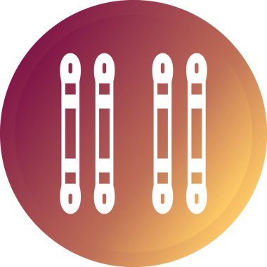 Modern b 'nin vektör illüstrasyonunda müziğin eksik simgesi