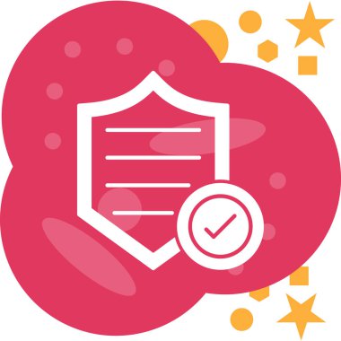 Rozet Simgesi Moda Biçiminde İzole Arkaplan